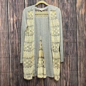 Umgee | grey lace cardigan